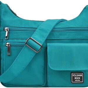 Crossbody Bags for Women RFID Lightweight Travel Shoulder Bag Waterproof Nylon p